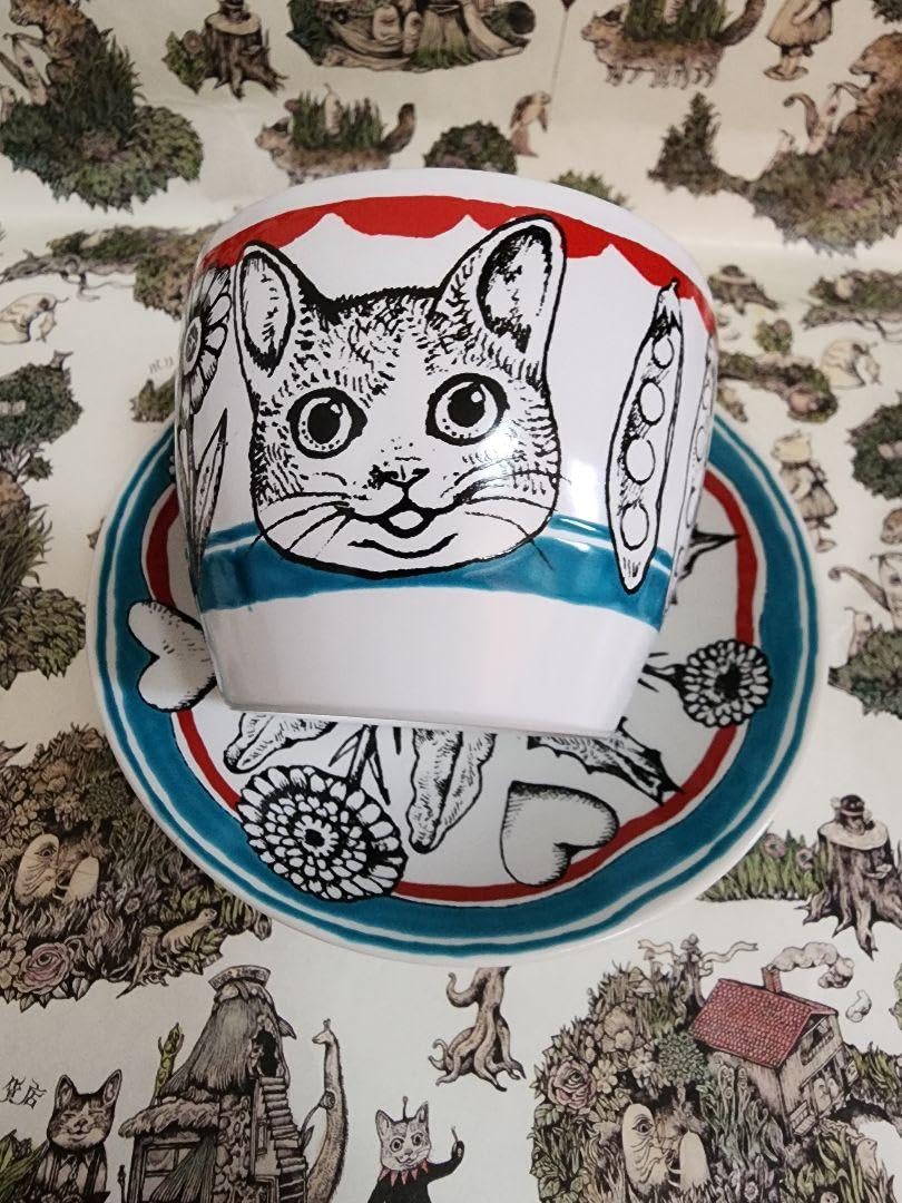 Amazon.co.jp: ヒグチユウコ GUSTAVE 湯呑み ボリス : Home